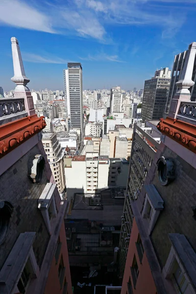 Budynki Widziane Budynku Martinelli Centrum Sao Paulo Brazylia — Zdjęcie stockowe