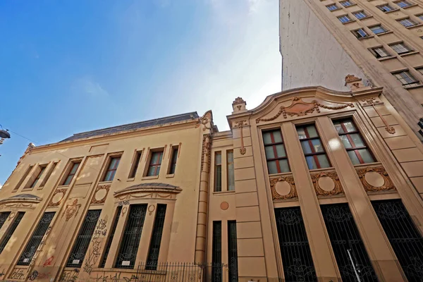 Antico Edificio Della Scuola Fecap Uno Dei Più Antichi Istituti — Foto Stock