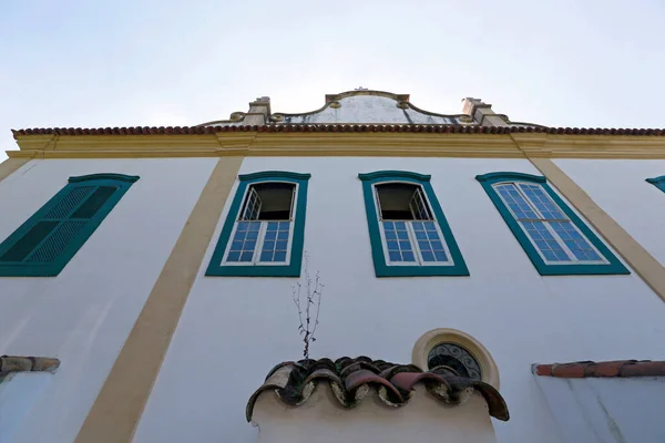 Building Colonial Style Sacred Art Museum Sao Paulo Seen One — Stock Photo, Image