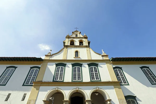 Фасад Колониальном Стиле Музея Священного Искусства Сан Паулу Одного Самых — стоковое фото