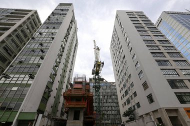 Paulista Bulvarı, Sao Paulo, Brezilya 'da inşaat