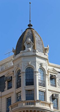 Şehir merkezindeki Sao Paulo 'nun eski binası. Brezilya