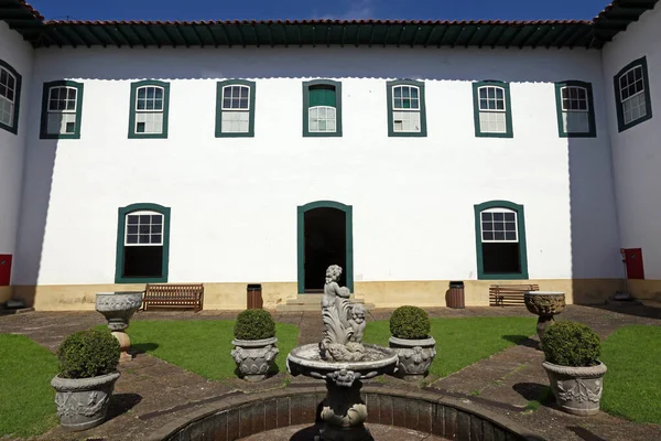 Wnętrze Klasztoru Światła Jeden Ostatnich Przykładów Architektury Kolonialnej Mieście Sao — Zdjęcie stockowe