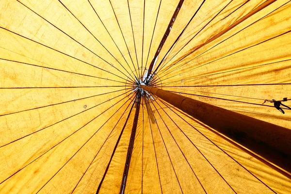 Threadbare Namiot Wędrownego Cyrku Wsi Brazi — Zdjęcie stockowe