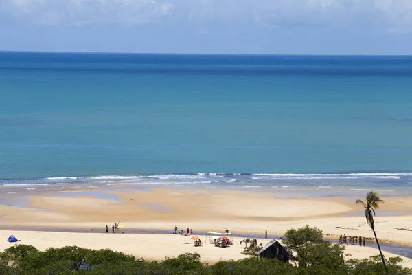 Trancoso Beach Dans Sud Bahia Brésil Des Endroits Les Visités — Photo