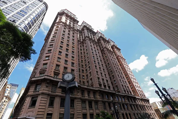 Edificio Martinelli Primer Rascacielos América Latina Terminado 1920 Sao Paulo — Foto de Stock