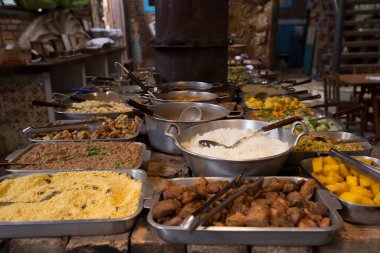 Self servis restoran açık büfe, kuruluş Brezilya'da çok popüler