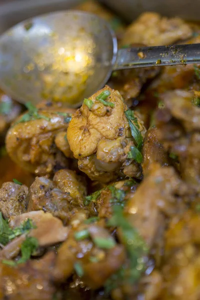 Cozinha Brasileira Guisado Frango Estilo Country — Fotografia de Stock