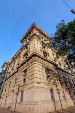 Sao Paulo Eyaleti Adalet Divanı'nın merkezi olan Eski Bina Adalet Sarayı. Brezilya