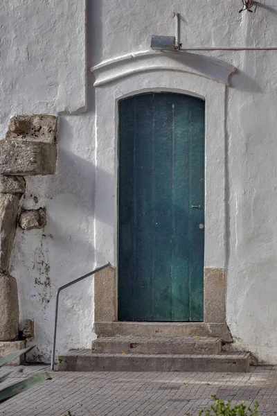 Side Door Stone Details Senhor Bom Jesus Iguape Sanctuary Church — Stock Photo, Image