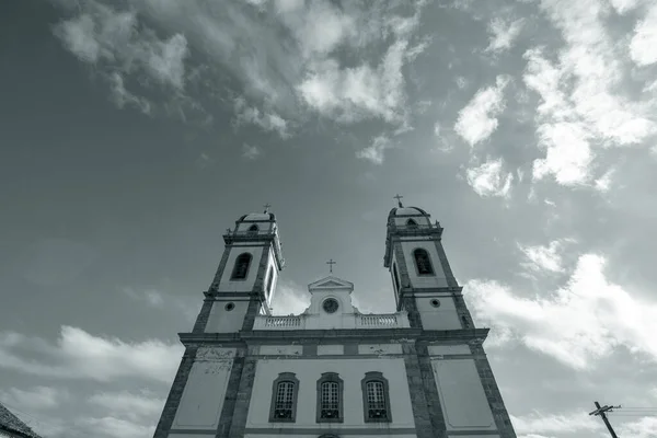 Vista Frontal Santuário Senhor Bom Jesus Iguape Igreja Período Colonial — Fotografia de Stock