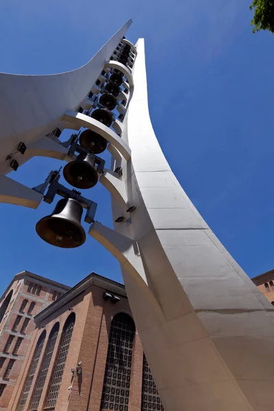 Glockenspiel Der Basilika Des Nationalheiligtums Unserer Lieben Frau Von Aparecida — Stockfoto