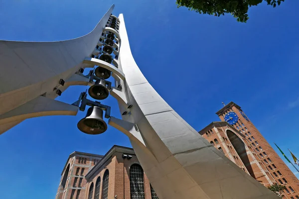 Carillon Basilique Sanctuaire National Notre Dame Aparecida Deuxième Grand Temple — Photo