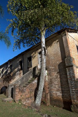 20. yüzyılın başında Rio claro, sp, Horto Florestal de Rio Claro, Brezilya - 09 Temmuz 2016 - mimari kompleks inşa