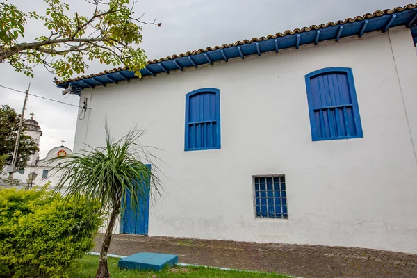 Windows Old Public Jail City Hall Architectural Style Colonial Brazil — Stock Photo, Image