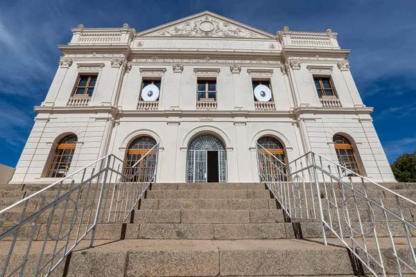 Teatro Carlos Gomes Foi Construído Entre 1892 1894 Cidade Braganca — Fotografia de Stock