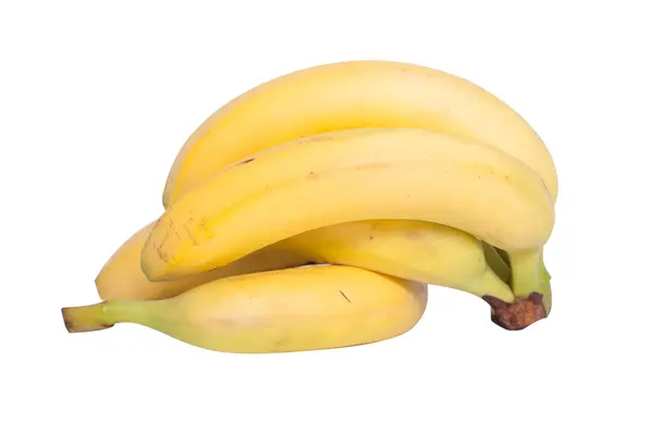 Bunch of bananas isolated on white background Royalty Free Stock Images