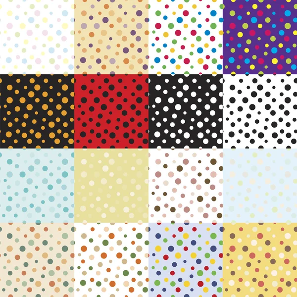 Big set of seamless pattern mini bubbles. — Stock Vector