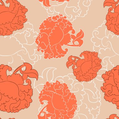 Krizantem seamless modeli