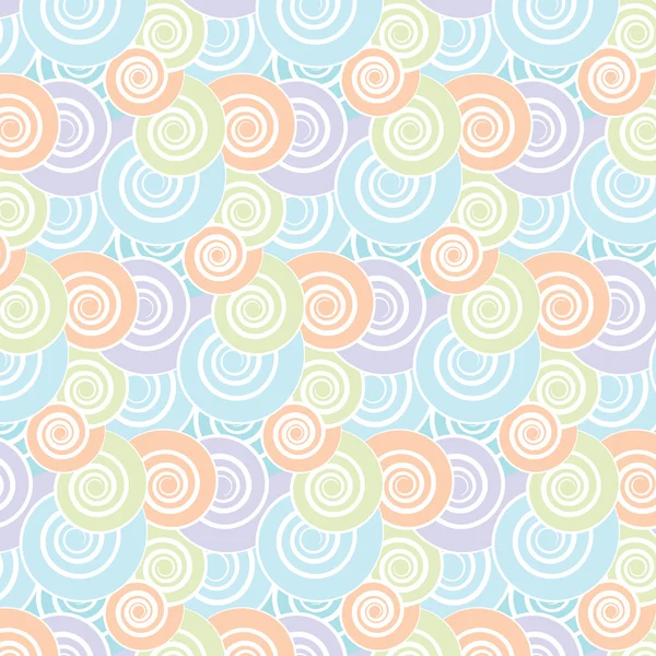Background of decorative color swirl patterns — Stock Photo, Image