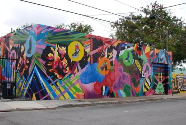 Miami (distrito de wynwood art) — Foto de Stock