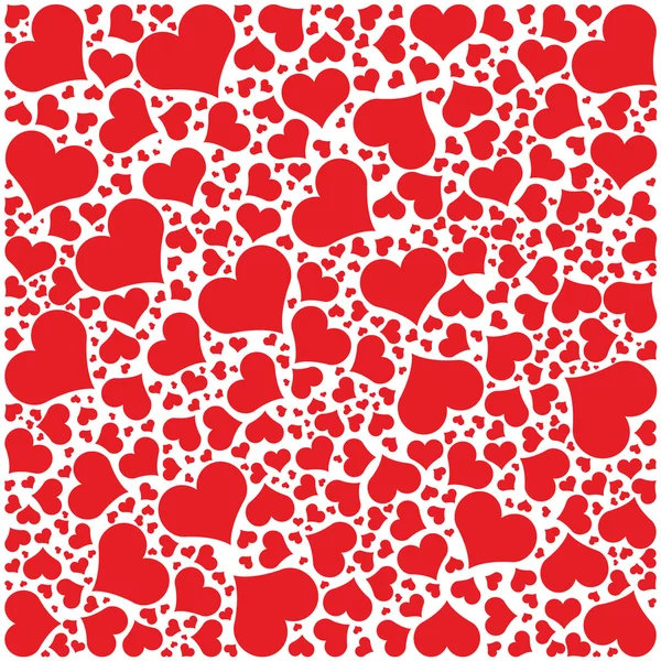 Motif de coeur, Joyeuse Saint-Valentin — Image vectorielle