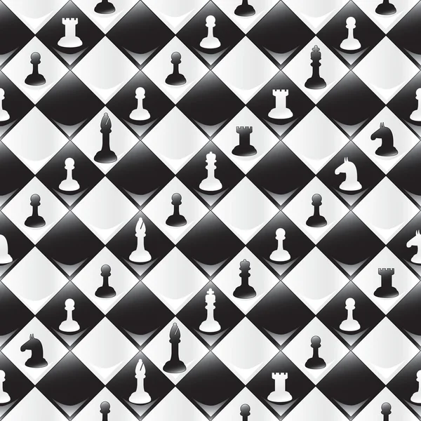 Шахматы фон — стоковый вектор