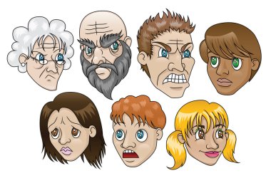 Facial Experssions clipart