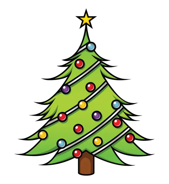 Árbol de Navidad — Vector de stock