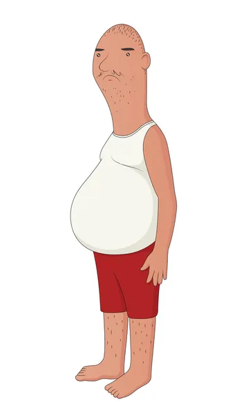 Υπέρβαρα άνθρωπος — Διανυσματικό Αρχείο