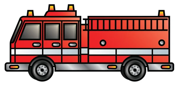 Motore antincendio — Vettoriale Stock