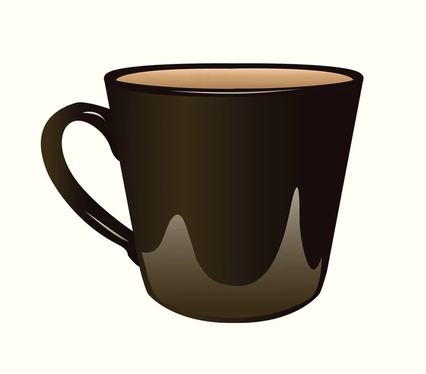 Taza de café — Vector de stock