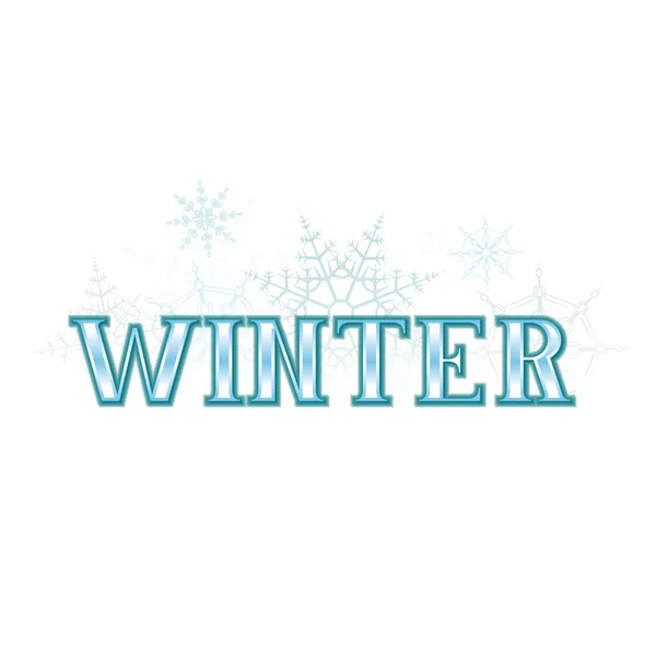 Winterbanner — Stockvektor