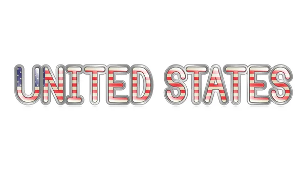 Banner der Vereinigten Staaten — Stockvektor