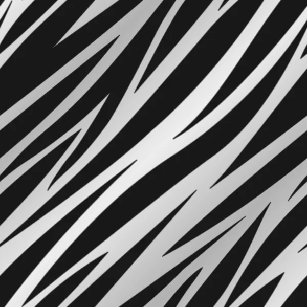 Stříbrné zebra tisk — Stockový vektor