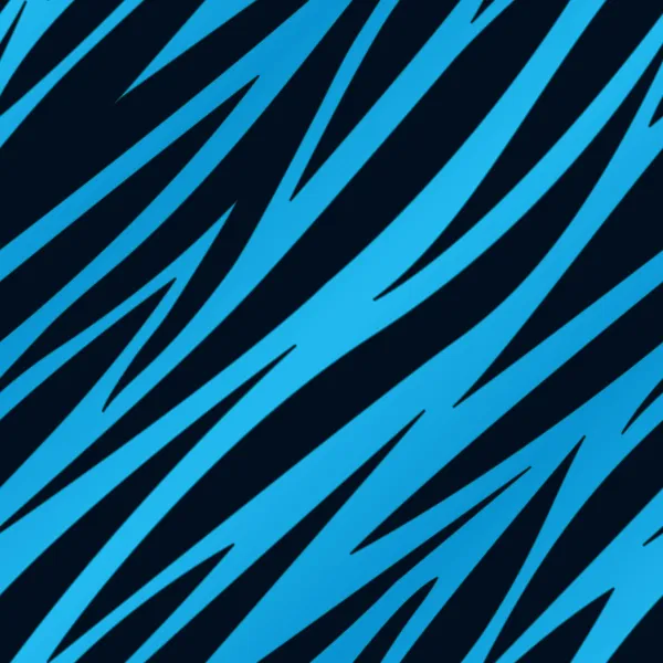 Blå zebra print — Stock vektor