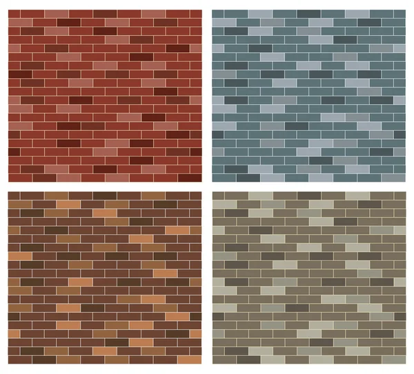 Collection brique simple — Image vectorielle