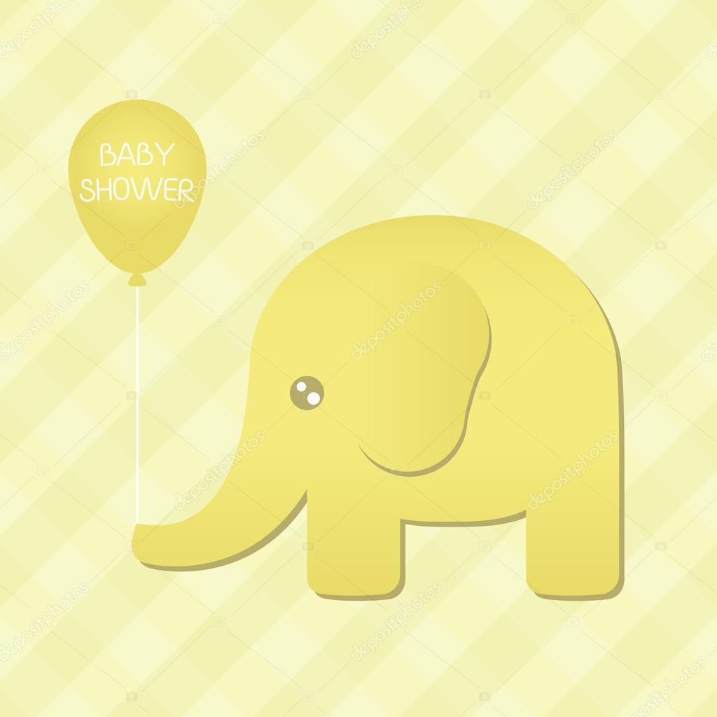 Yellow Babyshower Graphic Stock Illustration by ©AvelKrieg 41858099