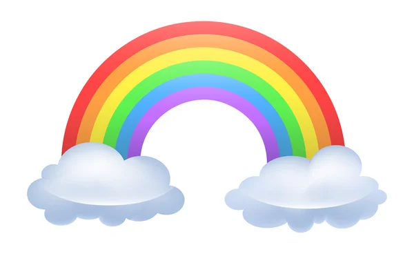 Arc en ciel — Image vectorielle