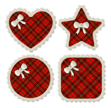 Plaid Patched Collection clipart