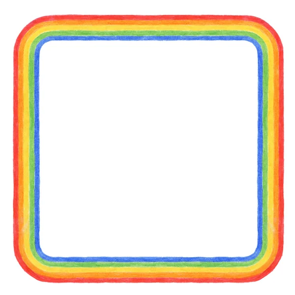 Rainbow Border — Stock Photo, Image