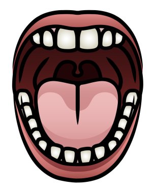 Mouth Open clipart