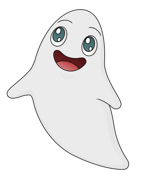 Happy Ghost — Stock Vector