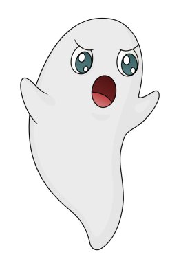 Angry Ghost clipart