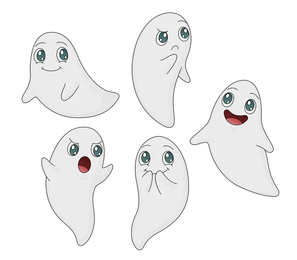 Ghost Set — Stock Vector