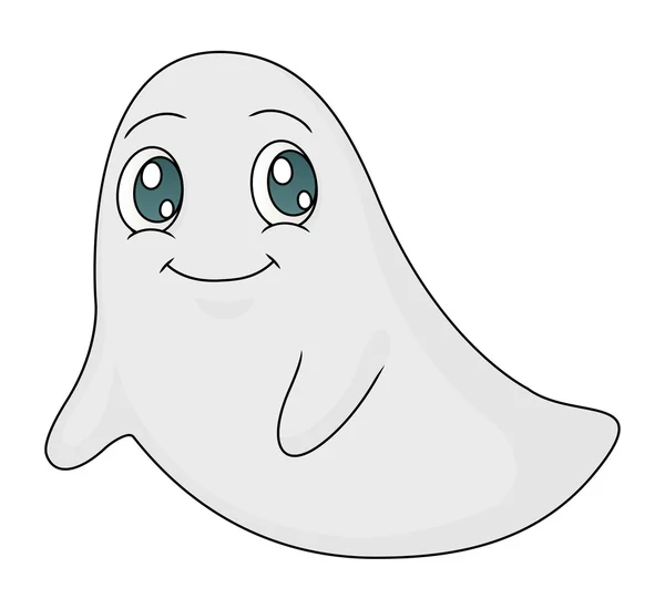 フローティング幽霊 — ストックベクタ