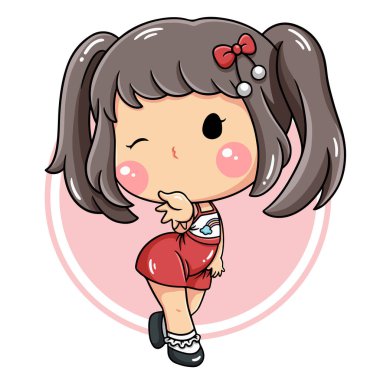 Çizgi film karakteri tasviri