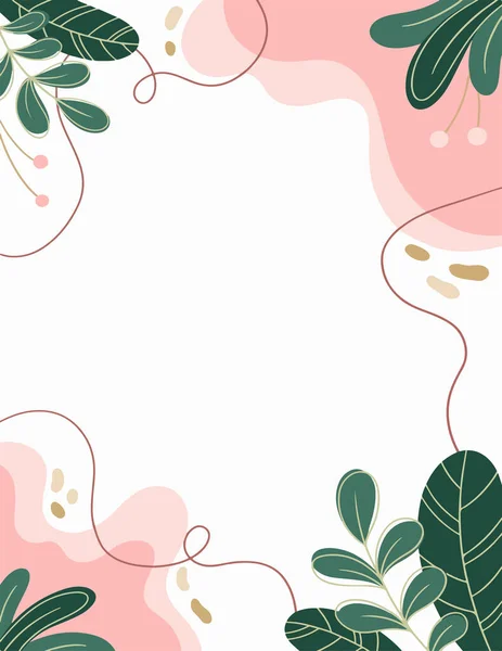 Illustration Cute Flower Background — стоковый вектор