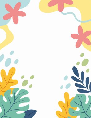 Şirin çiçek arkaplanının tasviri