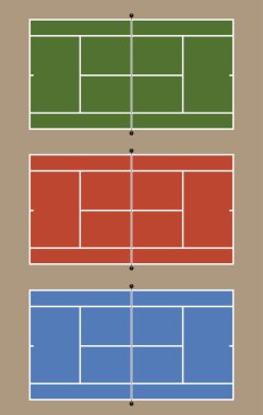 3 Tenis Kortu